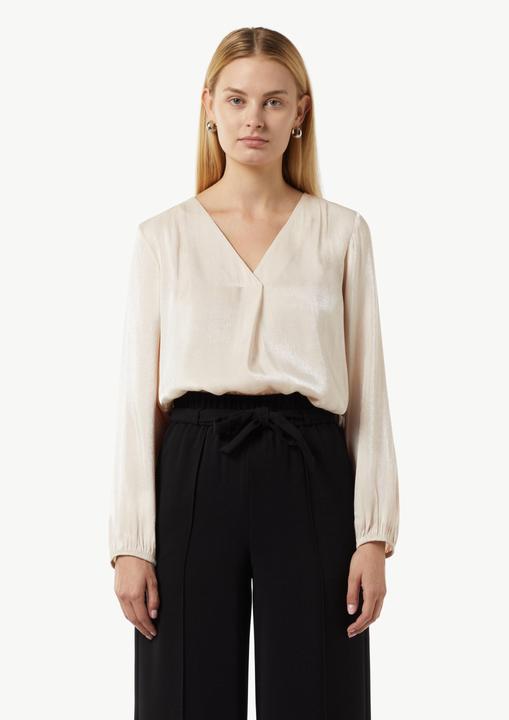 Produktbild Comma Bluse Schimmernde Bluse mit Faltendetails (34)