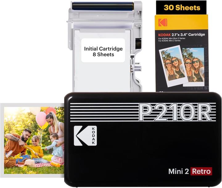 Image du produit Kodak Mini 2 Retro (Transfert thermique, Couleur)