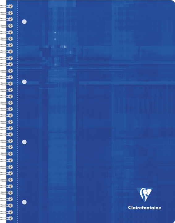 Actual product image Clairefontaine College notebook (A4, Plain, No binding)