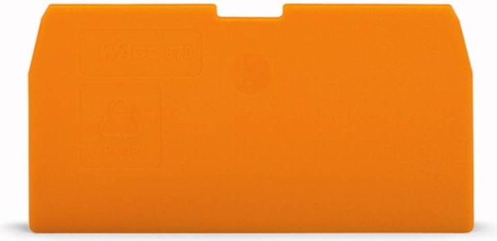 Produktbild Wago End plate 4 conductor-NO (Anschlussleiste)