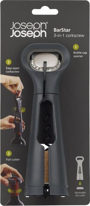 Actual product image Joseph Joseph BarStar 3-in-1 corkscrew (Corkscrew)