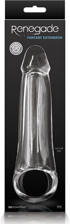 Actual product image NS Novelties Renegade Fantasy Extenstion M