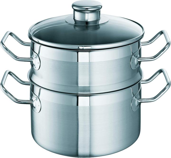 partially matted, Stainless steel