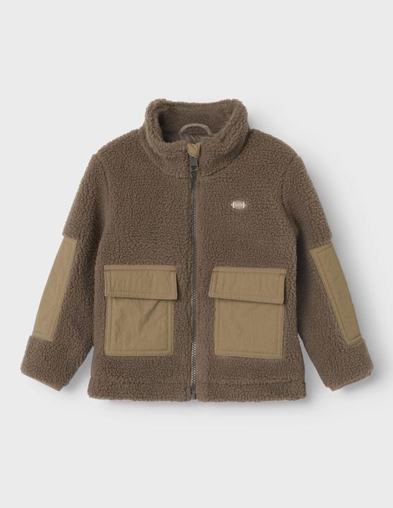 Actual product image Name it Kontrast Teddyjacke (110)