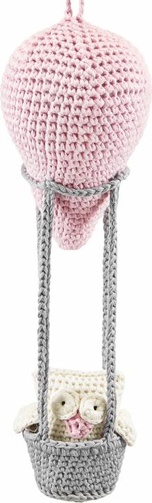 Image du produit Maylily Mobile au crochet Ballon à air chaud Dusty Pink