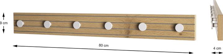 Actual product image HAKU Möbel Garderobenleiste