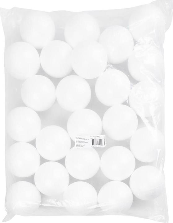 Produktbild Creativ Company Styropor-Kugeln 8 cm, Weiss, 25 Stück