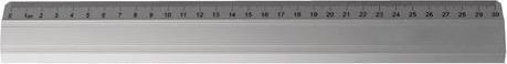 Office Depot Ruler 30 cm aluminium 300 mm (30 cm, Aluminium)
