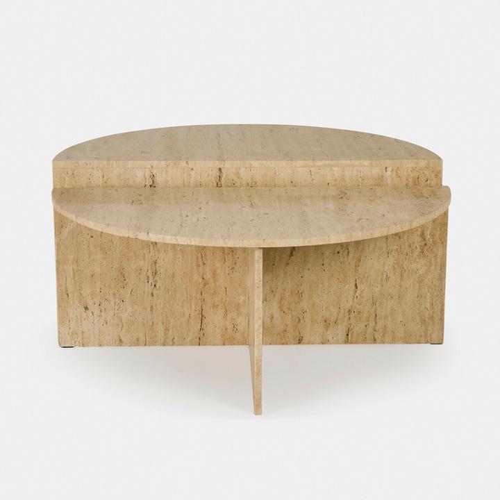 Image du produit Loberon Couchtisch Candeloro braun (45 x 90 x 42.50 cm)