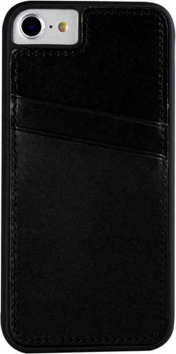 Produktbild Just in Case Echtleder Back Cover CC für iPhone 6/6s plus antique black (Apple iPhone 6s Plus, Apple iPhone 6 Plus)