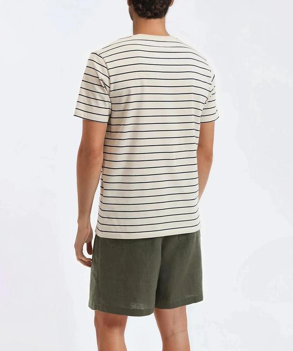 Produktbild La Redoute Collections Gestreiftes T-Shirt mit rundem Ausschnitt (XL)