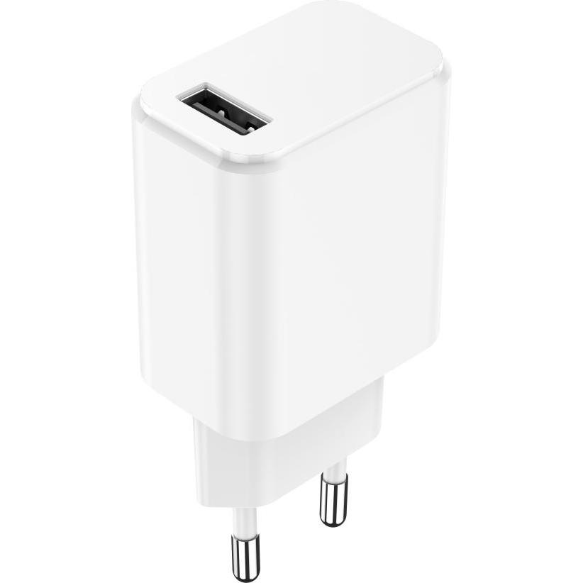 Setty Ladegerät 1x USB 3A weiss, USB Ladegerät, Weiss