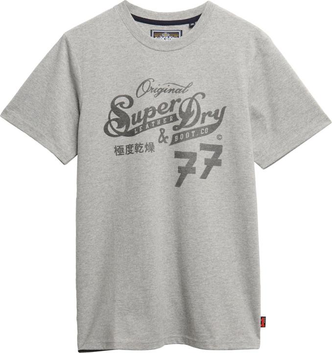 Produktbild Superdry Leather & Boot Co Script T-Shirt (L)
