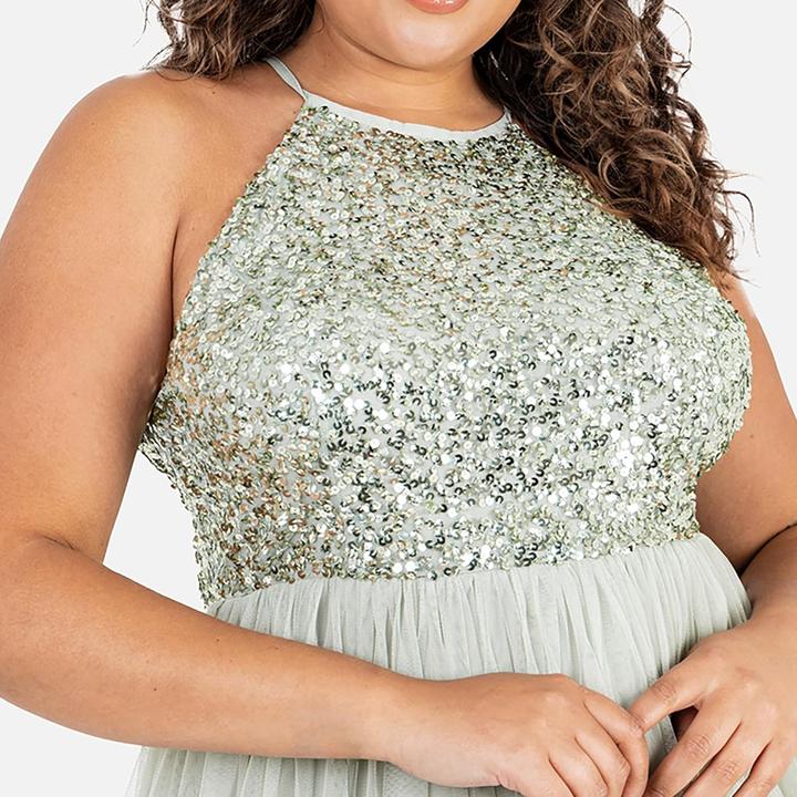 Produktbild Herba Halterneck-Midi-Kleid (40)