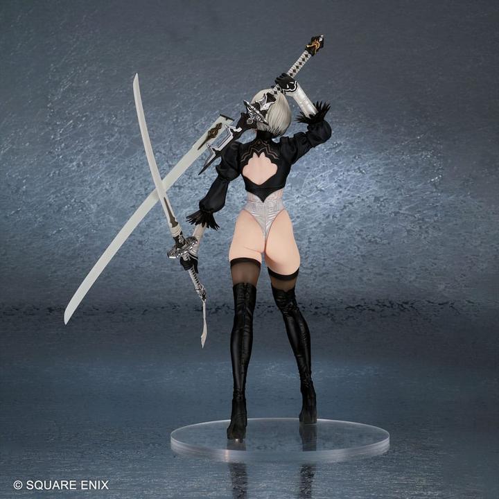 Actual product image Square Enix NieR:Automata PVC Statue 2B (YoRHa No. 2 Type B) Ver. 2.0 29 cm