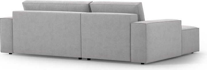 Actual product image Micadoni Bouclé Left Corner Sofa With Bed Function And Box, "Jodie", 3 Seats, 246x151x86 Made in Europe (Corner sofa)