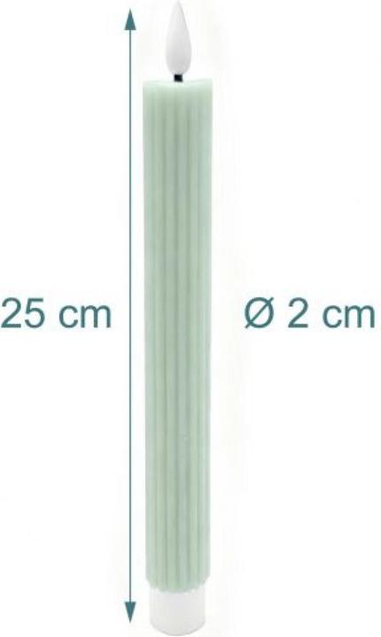 Actual product image Relaxdays 6x LED tapers (6x)