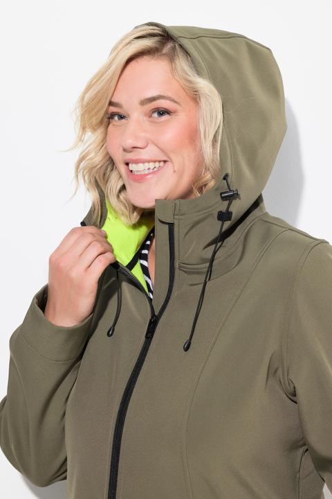 Produktbild Ulla Popken HYPRAR Long-Softshelljacke, wasserabweisend, A-Linie (42, 44)