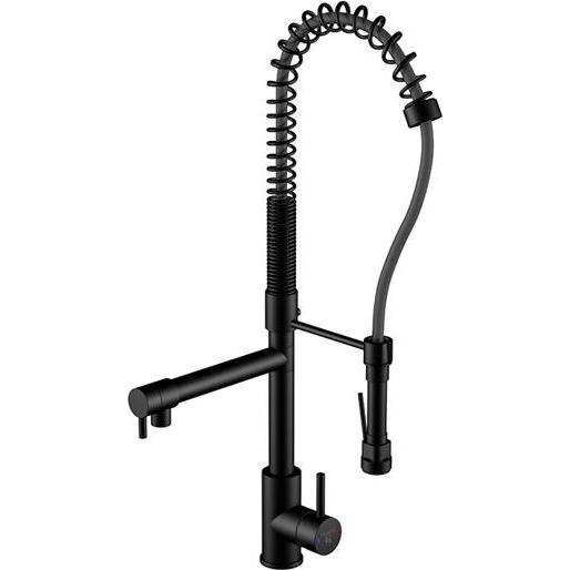 Steinberg, Küchenarmatur, Serie 100 Küchenarmatur, mit Handbrause, Ausladung 156mm, schwenkbar, 1001480
