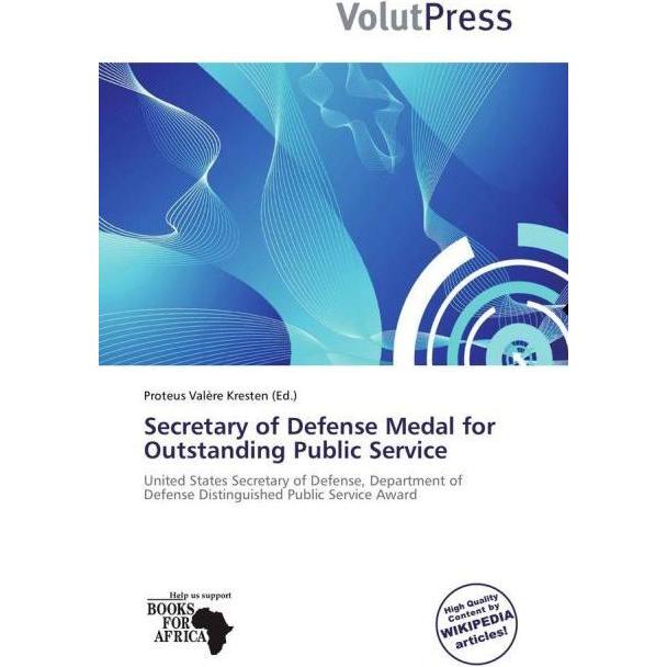Secretary of Defense Medal for Outstanding Public Service, Fachbücher