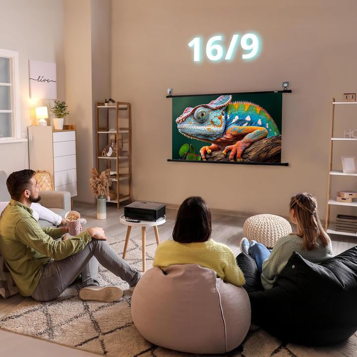 Produktbild Duronic Projektorleinwand BPS40 für Heimkino (40", 16:9, 4:3)