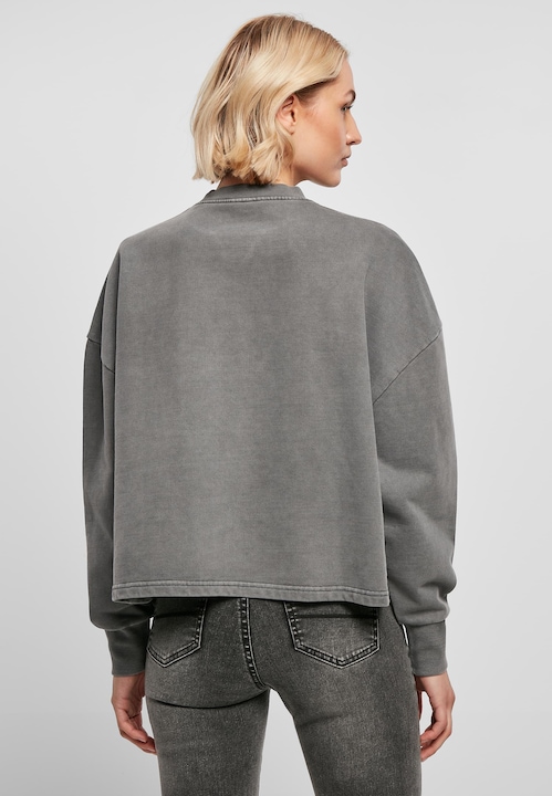 Image du produit Urban Classics Ladies Heavy Terry Garment Dye Crewneck - 19387 (S)