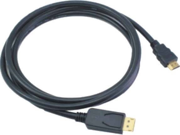 Actual product image M-Cab DisplayPort — HDMI (Typ A) (3 m, DisplayPort, HDMI)
