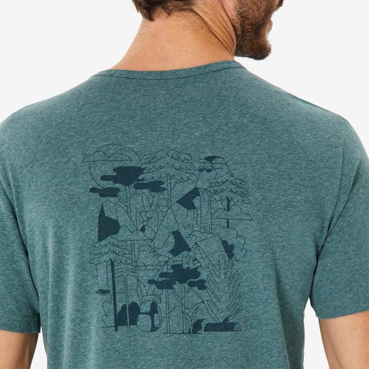 Immagine prodotto Quechua T-Shirt Herren Wandern - NH100 blau (L)
