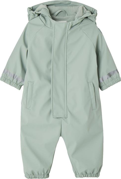 Actual product image Vertbaudet Baby Regen-Overall mit Fleecefutter und Kapuze, Recycling-Polyester (74)