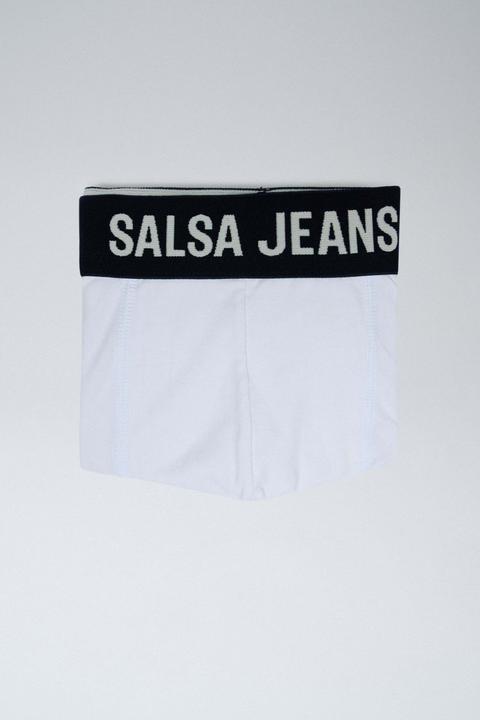 Produktbild Salsa Jeans Trunks 3 Branding And Solid Trunks Pack (L)