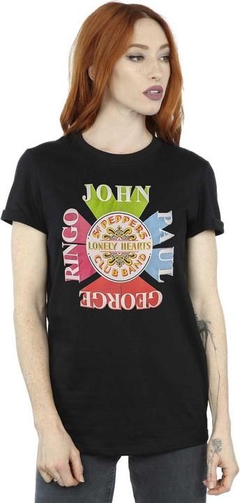 Immagine prodotto The Beatles Maglietta Unisex Adulti Sgt Pepper Drum Names (M)
