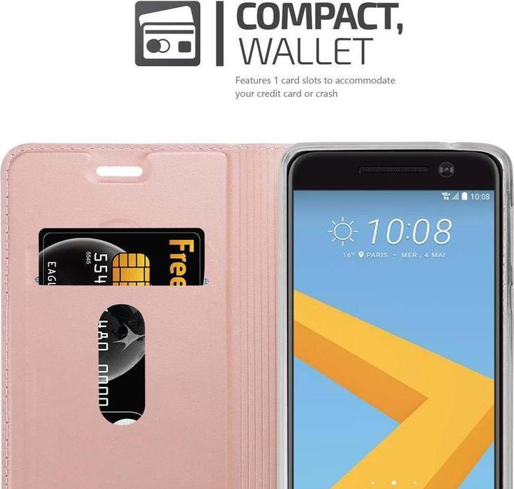 Actual product image Cadorabo Book Classy Style Cover (HTC One M10)