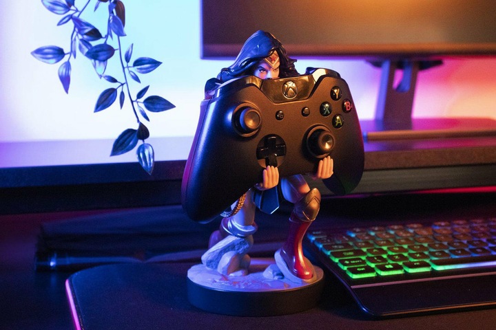 Actual product image Exquisite Gaming Wonder Woman DC - Cable Guy (Xbox 360, Xbox One S, Xbox Series X, PC, Mac, Switch, PS4, PS5)