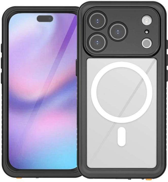 4smarts Hülle, Cover, Apple, iPhone 17, 16 cm (6.3"), Schwarz, Transparent (Apple iPhone 17 Pro)