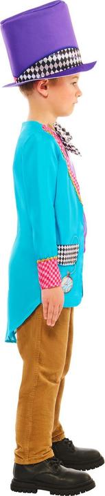 Actual product image Alice In Wonderland Childrens/Kids Mad Hatter Costume (116)
