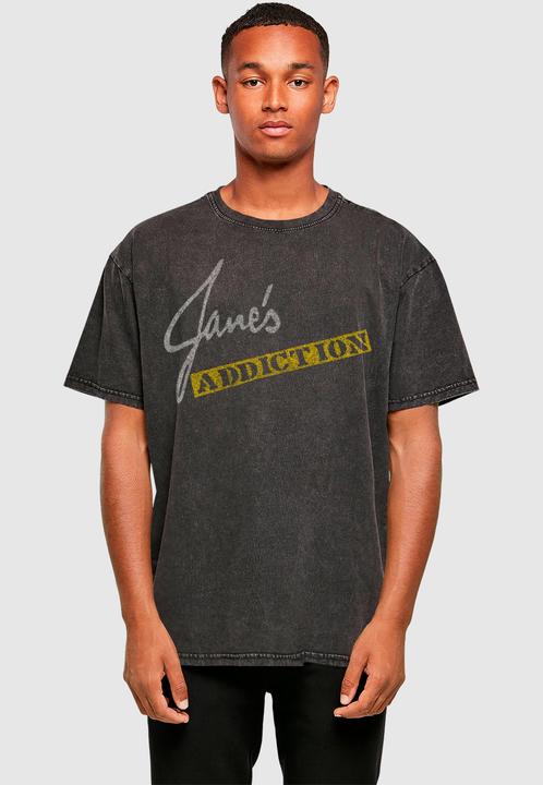 Image du produit Merchcode Janes Addiction - Affiche Tee Oversize Acid Washed - 171135 (S)