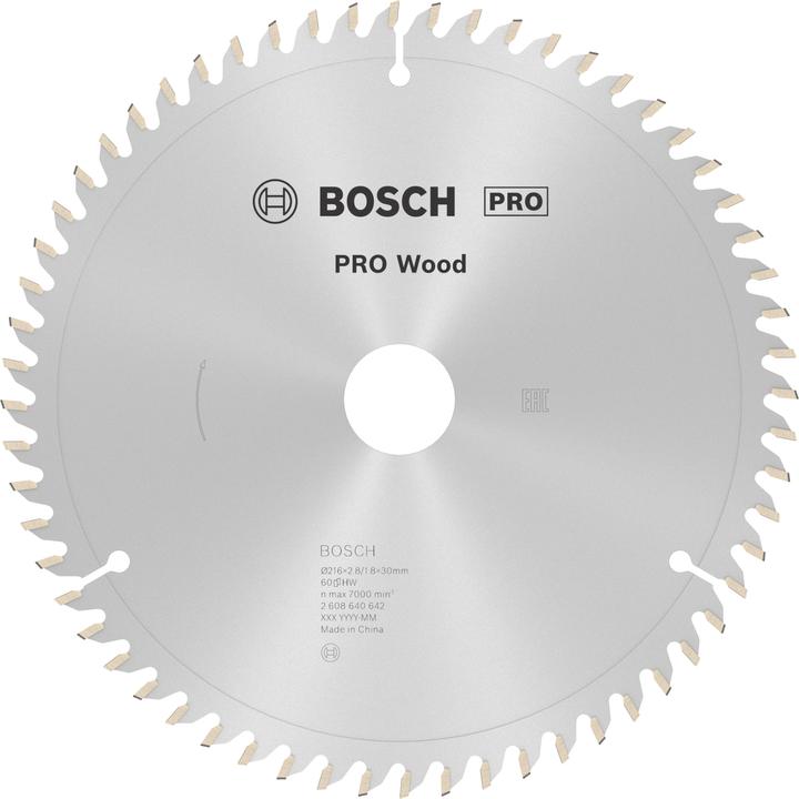 Productafbeelding Bosch Professional Zubehör Cirkelzaagblad Optiline Wood voor afkorten en verstekzagen