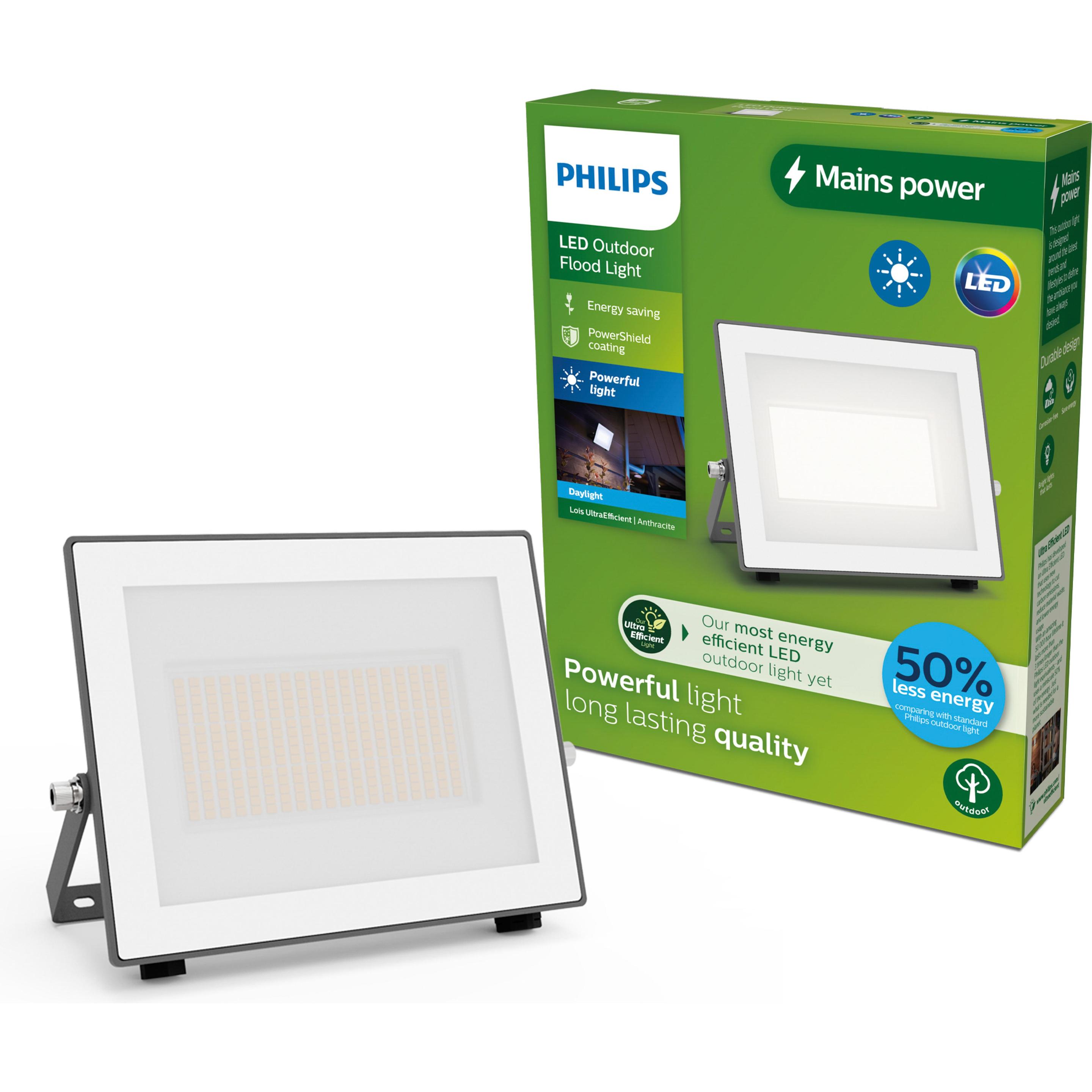 Philips, Fassadenbeleuchtung, Outdoor Ultra-Efficient Flutlicht Lois (4500 lm, IP65)