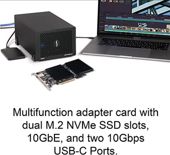 Actual product image Sonnet McFiver PCIe Card