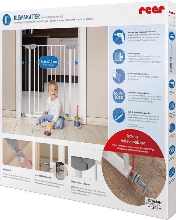 Image du produit Reer Klemmgitter Basic (75 cm)
