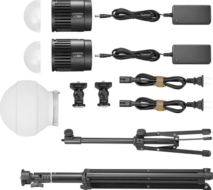 Image du produit Godox Litemons Tabletop LED Video Light Double Light Kit (Godox)