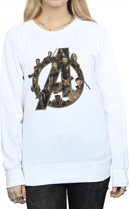 Immagine prodotto Avengers Infinity War Logo Felpa Donna (M)