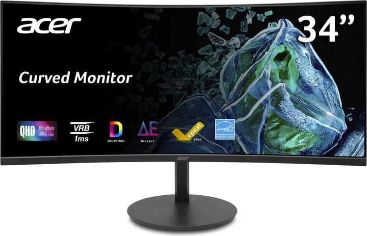 Produktbild Acer Vero CB342CURJ0bmiiprzx (3440 x 1440 Pixel, 34")