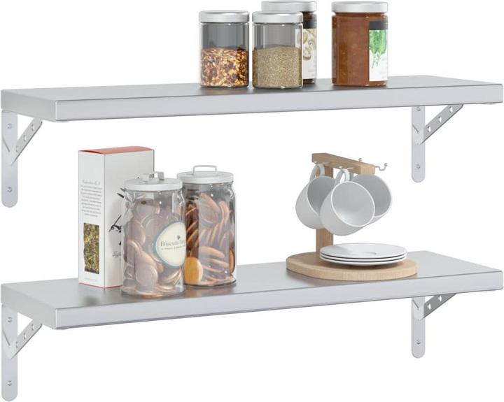 Immagine prodotto vidaXL Mensole a muro 2 pezzi. Nobile