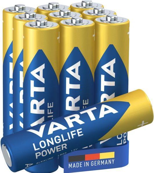 Image du produit Varta Pile LONGLIFE Power AAA NOUVELLE (10 pcs, AAA, 1260 mAh)
