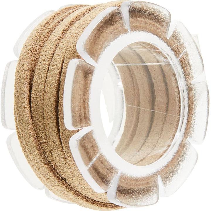 Produktbild Glorex Lederband Velour 3 mm flach