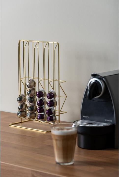 Image du produit present time porte-capsules à café métalique