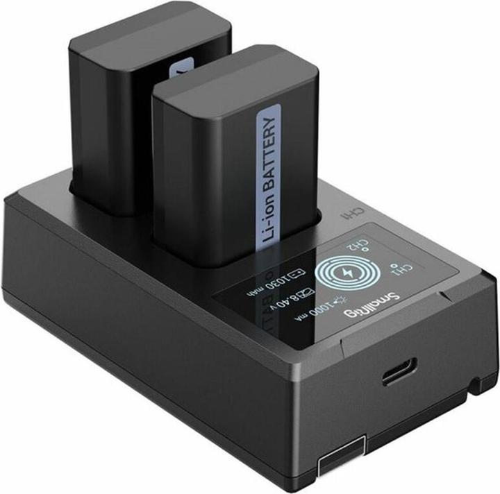 SmallRig NP-FW50 Kit 3818 (Camera battery charger, Camera battery)