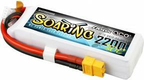 Actual product image Gens Ace G-Tech Soaring 2200mAh 11.1V 30C 3S1P Lipo Battery (11.10 V, 2200 mAh)