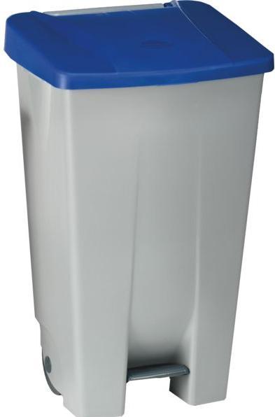 Produktbild Siemens Tretabfalleimer grau/blau, Inhalt: 120 Liter (120 l)